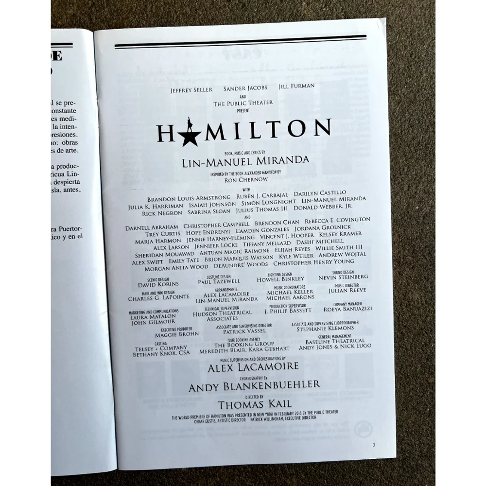 Playbill this broadway